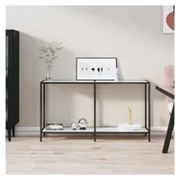 VidaXL Konsolentisch 140x35x75,5 cm weiß