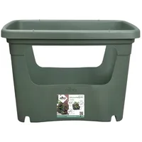 Elho 8711904494469 Blumenkübel Draußen Kunststoff Grün
