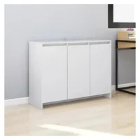 VidaXL Sideboard Weiß 102x33x75 cm Holzwerkstoff