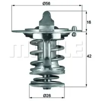 Mahle Thermostat Kühlmittel TX8376D]