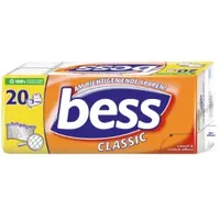 Bess Classic 3-lagig Toilettenpapier 20 Rollen