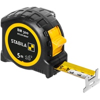 Stabila BM 300, 5 m (16'), doppelseitige cm/inch-Skala, SPIKES-Haken