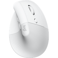 Logitech Lift Vertical Ergonomic Mouse, Off-White, Logi Bolt, USB/Bluetooth