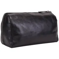 LEONHARD HEYDEN Cambridge Kulturbeutel Leder 26 cm schwarz