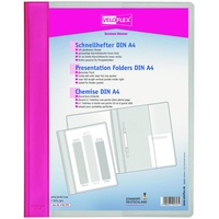 Veloflex Schnellhefter VELOFORM® Kunststoff pink DIN A4 überbreit