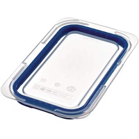Araven Gastronoble Araven Deckel für GN1/4 Lebensmittelbehälter blau