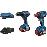 Bosch GDX 18V-200 + GSR 18V-55 Professional + L-Boxx