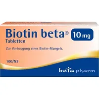 Betapharm Biotin beta 10 mg 100 st