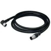 WAGO 756-5509/040-010 Sensor-/Aktor-Steckverbinder, konfektioniert M8 Stecker, gerade, Buchse, gewinkelt