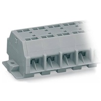 WAGO 262-204 Klemmenleiste 12mm Zugfeder Belegung: L Grau 100St.