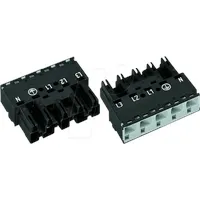 WAGO 770-415 Netz-Steckverbinder WINSTA MIDI Stecker, gerade Gesamtpolzahl: 5