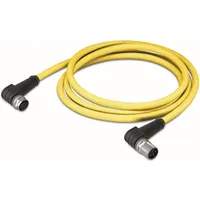 WAGO 756-1306/060-005 Sensor-/Aktor-Datensteckverbinder, konfektioniert M12 Stecker, gewinkelt, Buchse, gewinkelt
