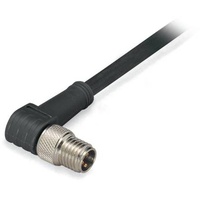 WAGO 756-5112/030-015 Sensor-/Aktor-Steckverbinder, konfektioniert M8 Stecker, gewinkelt 1.50m Polza