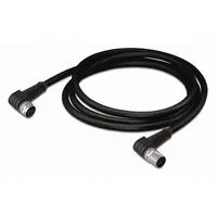WAGO 756-5404/050-020 Sensor-/Aktor-Steckverbinder, konfektioniert M12 Stecker, gewinkelt, Buchse, gewinkelt