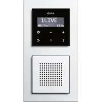 Gira Unterputz-Radio RDS System 55 Reinweiß 248003