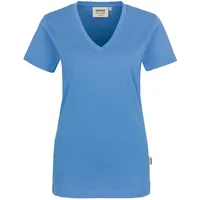Hakro Damen V-Shirt Classic malibublau, 3XL