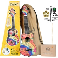 Ortega Guitars Sopran Ukulele Akustisch – Keiki K2 Series