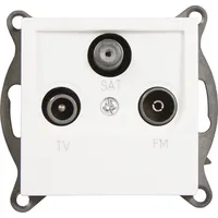 McPower Antennendose McPower Flair für TV, Radio und Sat,