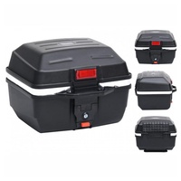 VidaXL Motorrad-Topcase 24 L für einen Helm