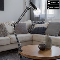ETC Shop Klemm Tisch Lampe Wohn Zimmer Spot Strahler