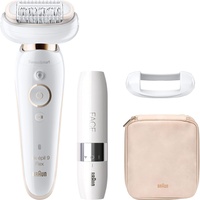 Braun Silk-épil 9 Flex 9005 weiß/gold