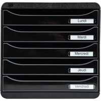 Exacompta Schubladenbox Big Box Plus 27,8 x 27,1 x