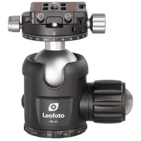 Leofoto Stativ-Kugelkopf NB-40, Dual-Panoramafunktion + Schnellwechselplatte NP-50