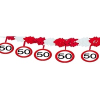 Folat 50. Verkehrsschild, Girlande