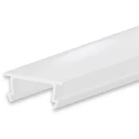 ISOLED Abdeckung COVER43 opal/satiniert 200 cm für Profil SURF10