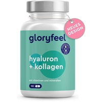 Gloryfeel Hyaluron+ Kollagen Kapseln 180 St.
