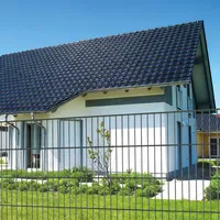 PEDDY SHIELD Einstabmattenzaun 600 x 100 cm Grau/Metall