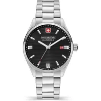 Swiss Military Hanowa SMWGH2200101 Roadrunner Herrenuhr mit Edelstahlband Saphirglas