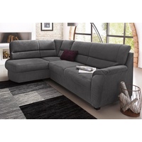 Sit&more Ecksofa, wahlweise mit Bettfunktion und Bettkasten grau Sofas,