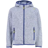 CMP KID Jacket FIX Hood bluish mel-bianco (19ML) 116