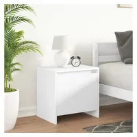 VidaXL Nachtschrank 45 x 34 x 44,5 cm Weiß