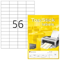 Topstick 8700 Universal Etiketten, 100 Blatt, 52,5 x 21,2