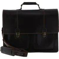 Buckle & Seam Businesstasche Nevada Dot Business Bag Brown
