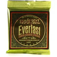 Ernie Ball Everlast Light Coated 80/20 Bronze