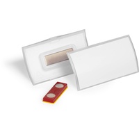 Durable CLICK FOLD Namensschilder mit Magnet 4,0 x 7,5