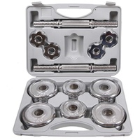 ScSPORTS ScSPORTS® Kurzhantelset 15kg mit Koffer 30mm Kurzhanteln Guss