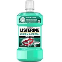Listerine Clean & Fresh Mild Taste Mouthwash 500 ml