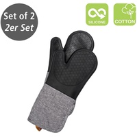 Wenko Topfhandschuhe Ada Schwarz,
