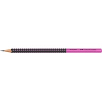 Faber-Castell Bleistift HB schwarz/pink 1 St.
