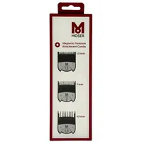 MOSER PREMIUM MAGNET AUFSTECKKAMM - SET 1.5MM,3MM,4.5MM