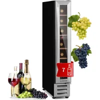 Klarstein Vinovilla 7 Built-In Uno silber