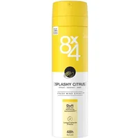 8x4 N°16 Splashy Citrus (150 ml), Deospray mit energetisch-frischem