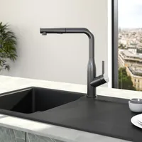 Villeroy & Boch V&B Spültisch-Einhebelmischer Subway Style Shower ausziehbar,