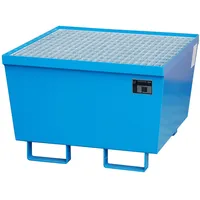 Bauer Südlohn Auffangwanne AM-1, lackiert, Lichtblau