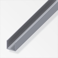 Alfer Quadrat-U 2.5 m, 23,5 x 1.5 mm Aluminium