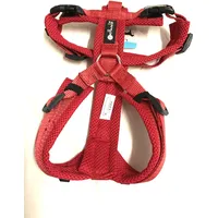 Petlando Mesh Y-Comfort Geschirr rot S